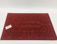 ЦБ-00066273    Ковер ROOM BROOM   37х57см Бордовый, Welcome узоры