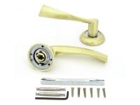 Ручка дверная Фабрика замков FZ 03 SG Матовое золото