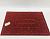 ЦБ-00066273    Ковер ROOM BROOM   37х57см Бордовый, Welcome узоры